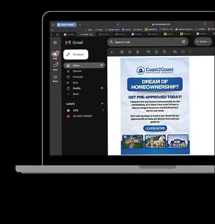 Social Media Marketing on mobile device